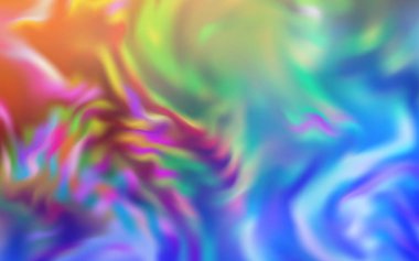 Açık Mavi, Sarı vektör parlak şablonu bulanıklaştırdı.