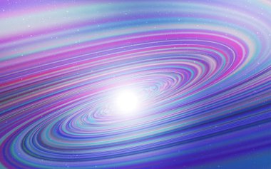 Pembe ışık, vektör şablon alan yıldız ile mavi.