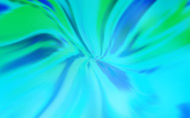 Eğri çizgileri olan hafif BLUE vektör arkaplanı.