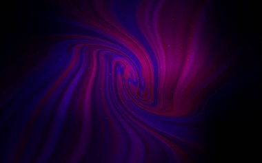 Samanyolu yıldızlarıyla koyu mor vektör dokusu.