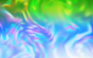 Açık Mavi, Yeşil vektör bulanık ve renkli desen.