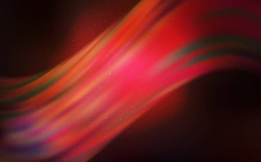 Kozmik yıldız ile koyu kırmızı vektör düzeni.