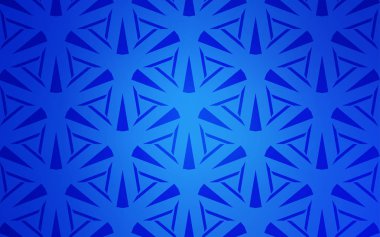  Çokgen tarzı ile desen.