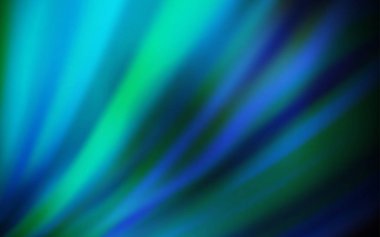 Koyu mavi, yeşil vektör soyut bulanık arkaplan.