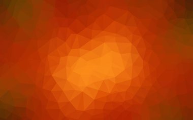 Açık Kırmızı Vektör Çokgen arkaplanı.