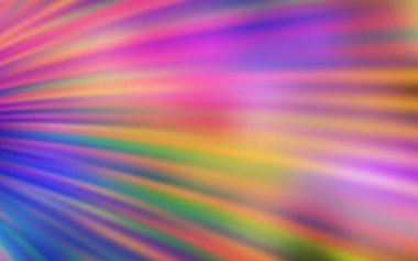 Alaycı çizgileri olan Açık Çok Renkli vektör arka planı.