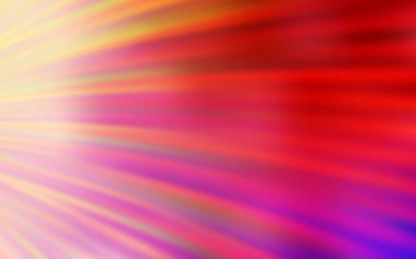 Açık Kırmızı, Eğri çizgilerle sarı vektör arka planı.