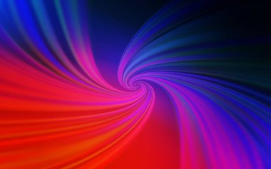 Açık Mavi, kavisli çizgilerle kırmızı vektör dokusu.