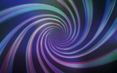 Açık Pembe, Kozmik yıldızlarla mavi vektör düzeni.