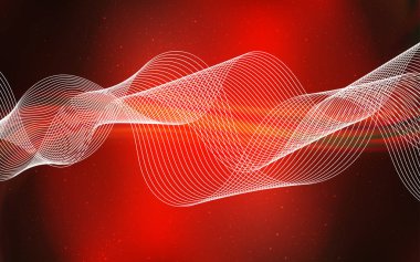 Açık kırmızı vektör modern zarif düzeni.