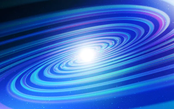 Fond vectoriel bleu foncé avec étoiles astronomiques . — Image vectorielle