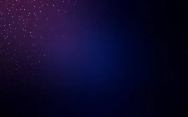 Темно-фіолетовий, рожевий вектор фону з галактикою зірки. — стоковий вектор