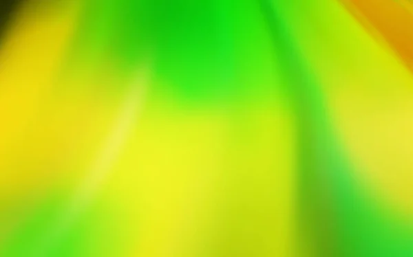 Lysegrøn, gul vektor sløret lyse skabelon . – Stock-vektor