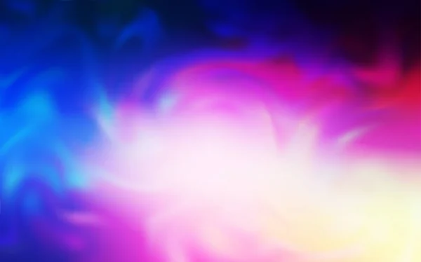 Ljusrosa, blå vektor färgglada suddig bakgrund. — Stock vektor