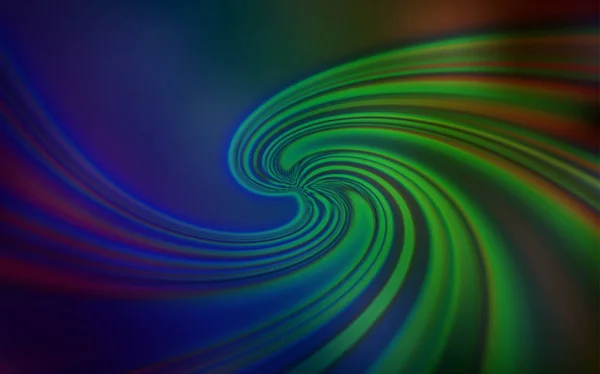 Bleu foncé, Vert vecteur abstrait fond flou. — Image vectorielle