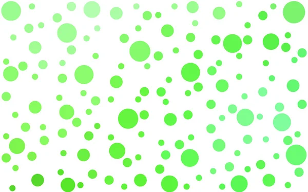 Світло-зелене векторне компонування з формами кола . — стоковий вектор