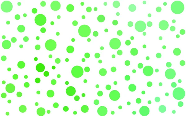 Світло-зелений векторний фон з точками . — стоковий вектор