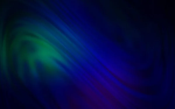 Azul escuro, Verde vetor brilhante fundo abstrato. — Vetor de Stock