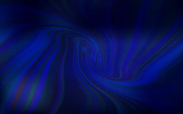 Fond vectoriel bleu foncé avec étoiles astronomiques . — Image vectorielle