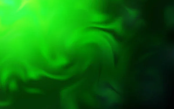 Hellgrüner Vektor bunt verschwimmen Hintergrund. — Stockvektor