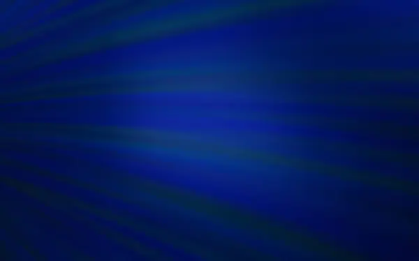 Plantilla vectorial azul oscuro con líneas curvas. — Vector de stock