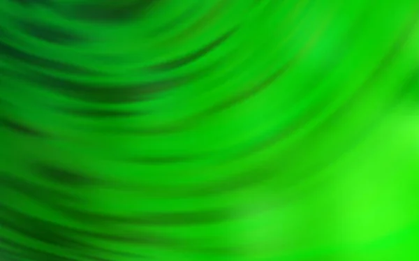 Светло-зеленый вектор цветной размытый фон . — стоковый вектор