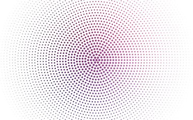 Küreli koyu mor vektör deseni.