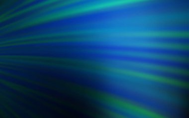 Bükülmüş çizgileri olan koyu mavi vektör şablonu.