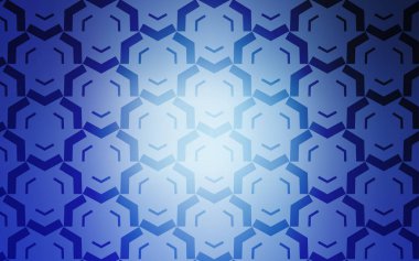 Bükülmüş çizgiler ile açık mavi vektör dokusu.