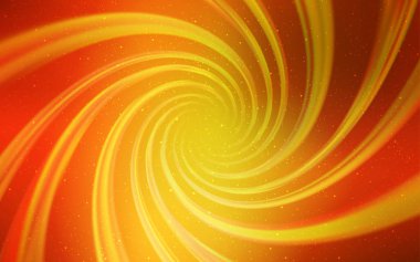 Turuncu vektör doku ile Samanyolu yıldız ışık.