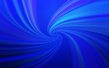 Kavisli çizgilerle açık Mavi vektör arka planı.