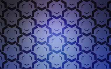 Kavisli çizgilerle Açık Mor vektör düzeni.