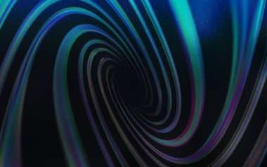 Kozmik Yıldızlar ile açık mavi vektör düzeni.