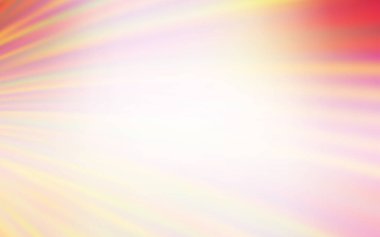 Bükülmüş çizgileri olan Açık Turuncu vektör şablonu.