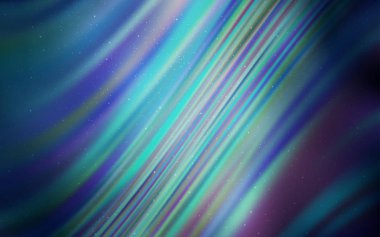 Astronomik yıldızlar ile açık mavi vektör arka plan.