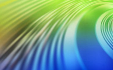 Açık Mavi, wry çizgileri ile yeşil vektör arkaplan.