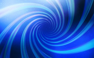 Mavi vektör doku ile Samanyolu yıldız ışık.