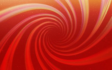 Gece gökyüzü desenle ışık kırmızı vektör yıldız.