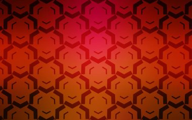 Bükülmüş çizgileri olan açık kırmızı vektör arkaplanı.