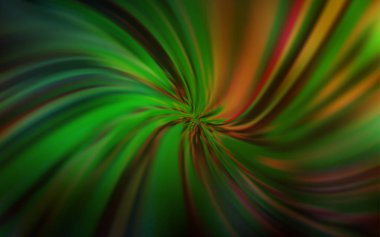 Koyu yeşil, sarı vektör parlak şablonu bulanıklaştırdı.