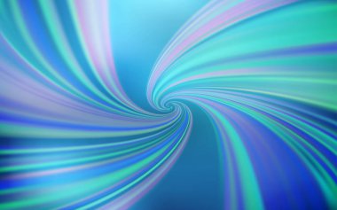 Wry çizgileri ile hafif BLUE vektör şablonu.