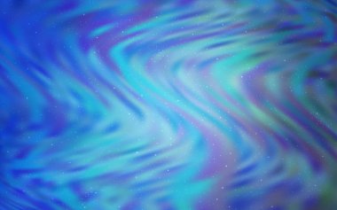 Hafif mavi vektör şablon alan yıldız.