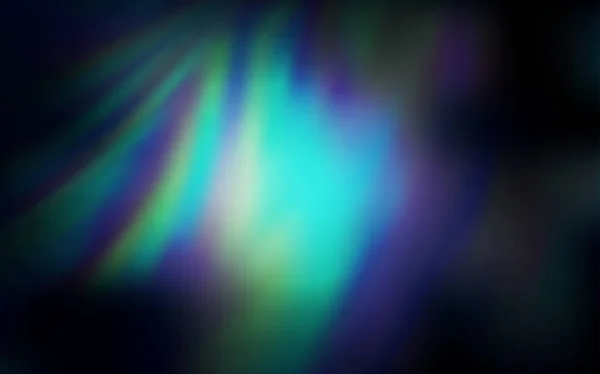 Dark BLUE vector colorful blur backdrop. — Stock Vector