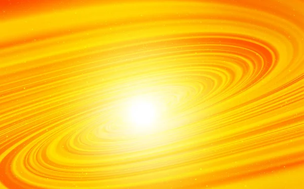 Ανοιχτό πορτοκαλί διάνυσμα φόντο με αστρονομικά αστέρια. — Διανυσματικό Αρχείο
