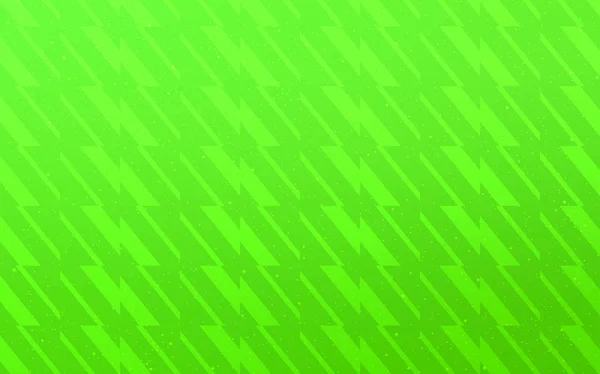 Texture vectorielle vert clair avec lignes colorées. — Image vectorielle