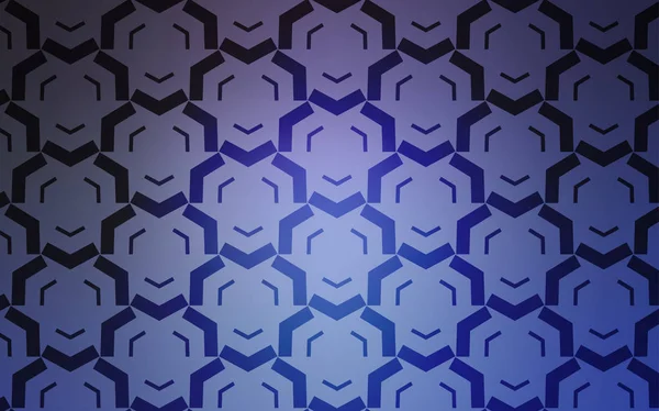 Kavisli çizgilerle Açık Mor vektör düzeni.