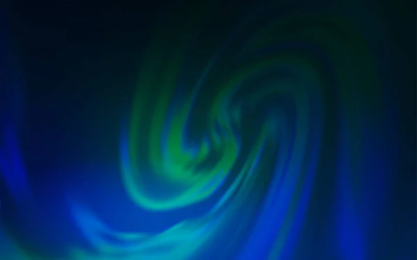 Темно-синій, зелений вектор сучасний елегантний фон. — стоковий вектор