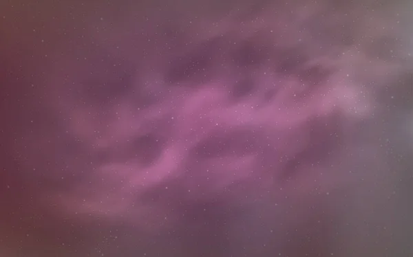 Textura vectorial rosa claro con estrellas de Vía Láctea . — Archivo Imágenes Vectoriales