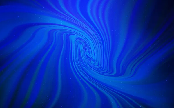 Patrón vectorial azul oscuro con estrellas del cielo nocturno . — Archivo Imágenes Vectoriales