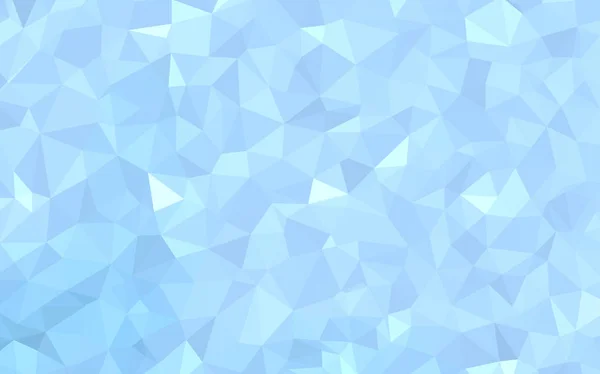 Ljusblå vektor polygon abstrakt layout. — Stock vektor